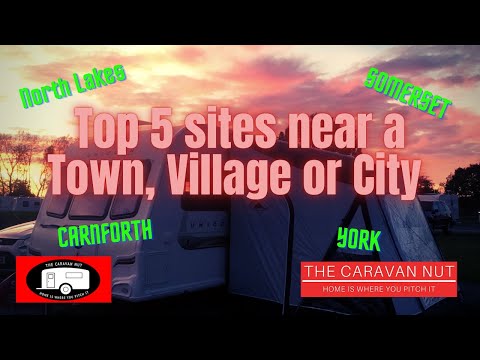 Top 5 sites near a Town, Village or City