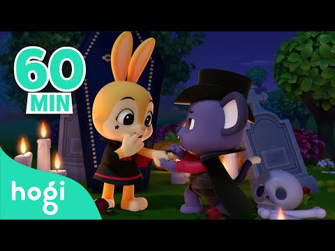 [NEW] Vampire Wedding 💍 | Halloween Sing Along Compilation | Kids Rhymes | Pinkfong & Hogi