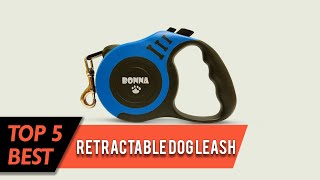 Best Retractable Dog Leash | Great for Small, Medium & Large Dogs, Walking & Training | Review 2023