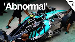 First clues of 'abnormal' Mercedes F1 upgrade