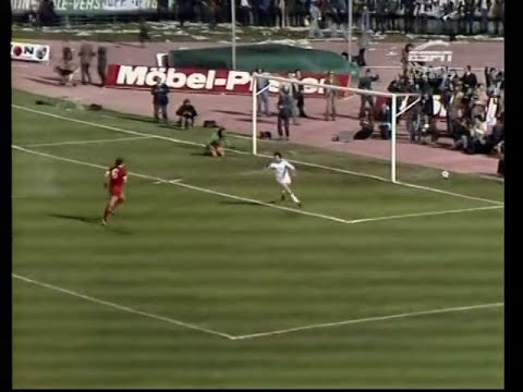 06/04/1977  European Cup Semi Final 1st leg FC ZURICH v LIVERPOOL