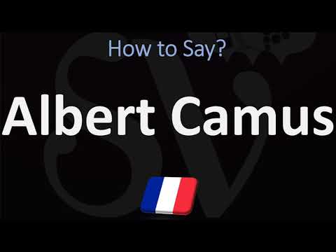 How to Pronounce Albert Camus? | French & English Pronunciation