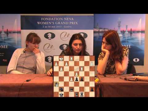 Press Conference Round 9: Olga Girya (RUS) - Bela Khotenashvili (GEO)