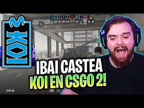 IBAI CASTEA LA PARTIDA MÁS TENSA DE MOVISTAR KOI EN COUNTER STRIKE 2 ROAD TO MAJOR!