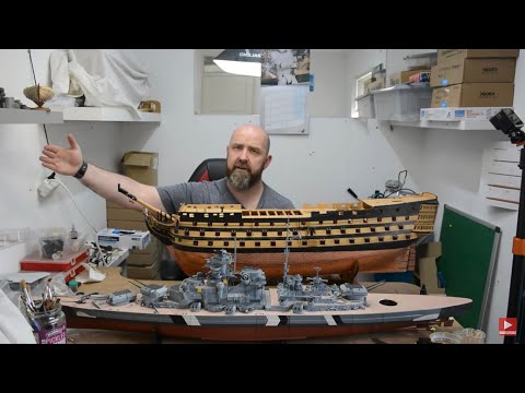 Model Ship Building - The Iconic Battleship Bismarck & HMS Victory