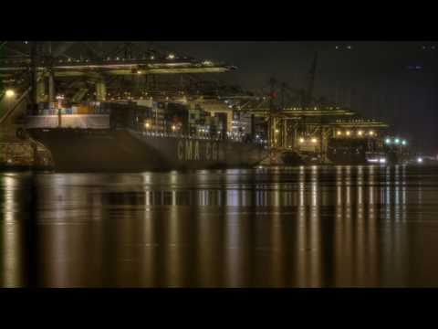 HDR time lapse Harbour Rotterdam testing low res.