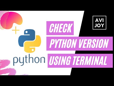 Check Your Python Version Using Python Terminal Mac And Linux And Windows