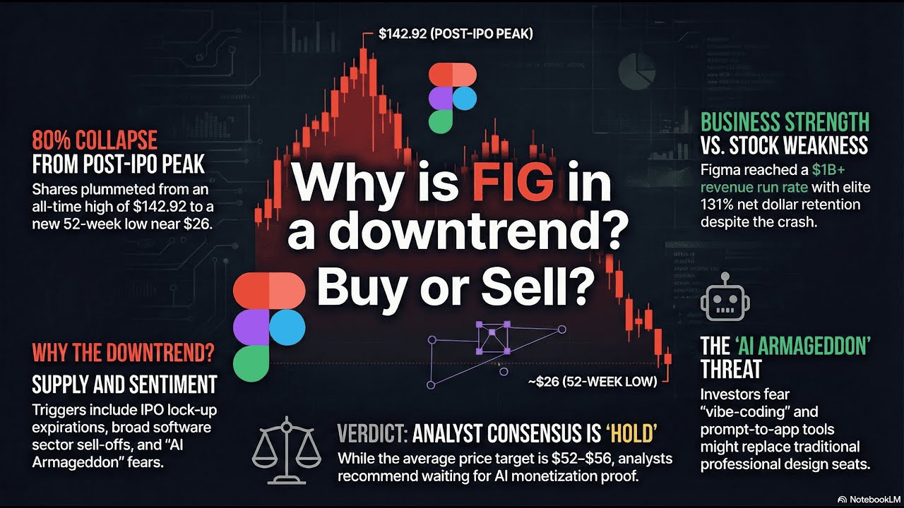 Figma (FIG) Stock Crash (-80%): Buy the Dip or AI Value Trap? #FIGMA #FIG