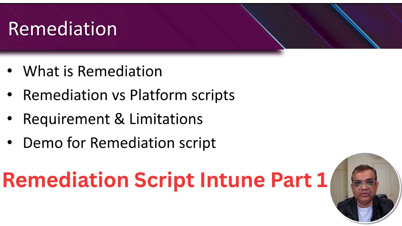Remediation Script Intune - Basics - Part 1