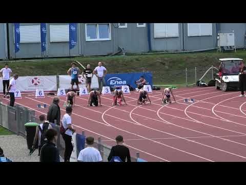 100m M bieg 3 - Wałcz 20230810