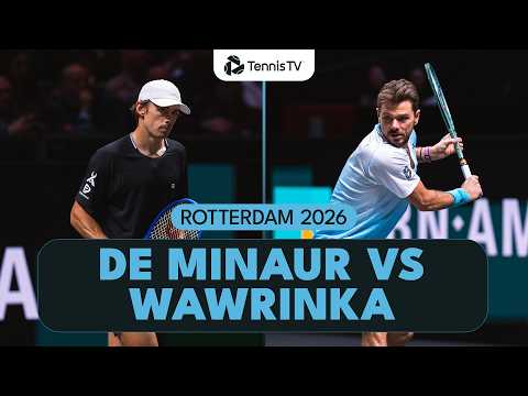 De Minaur & Wawrinka Face Off In Round 2 | Rotterdam 2026 Highlights