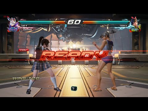 218_1 Kunimitsu vs Josie - Tekken 7 ( Anakin x24 )  sin Grafica