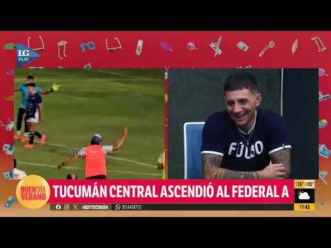 Bruno Medina, el goleador de Tucumán Central