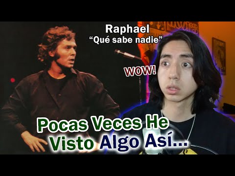 I React and Analyze RAPHAEL - Qué Sabe Nadie (Live) | *Porcayo*