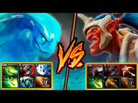 Dota 2 Morphling VS Troll Warlord | DOTA 2 Battle