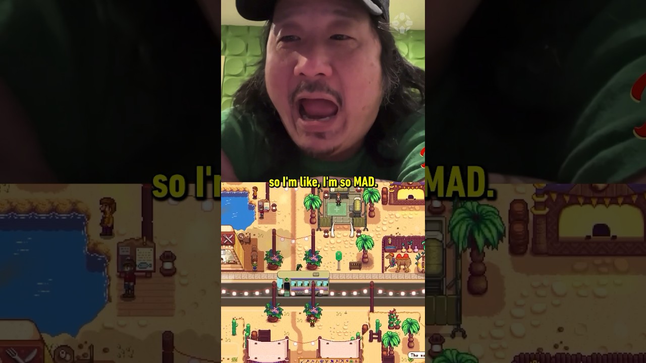 Bobby Lee was NOT happy about the Stardew Valley update