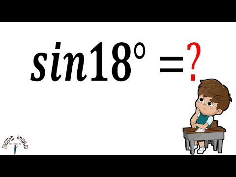 Can You Solve This Problem sin18°=?