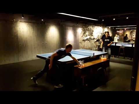 Tabletennis11.com Managers Enjoying Great Table Tennis Vibes at SPiN New York!