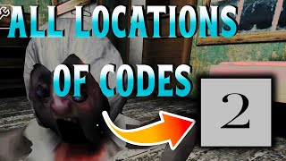 all locations of code no. in granny 1.8 | how to find correct chest box no. granny #granny #dvloper