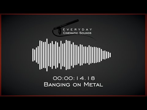 Banging on Metal | HQ Sound Effects