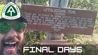 Entering The 100 MILE WILDERNESS Appalachian Trail Thru Hike Day 160 ME 15 to Long Pond Stream Lean