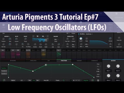 Arturia Pigments 3 Tutorial Ep#7 - The Low Frequency Oscillators (LFOs)