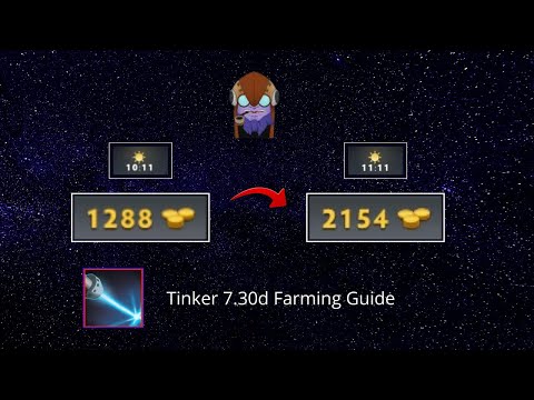 7.30d Tinker Early Game Guide #dota2 #touchmyaghs #tinker