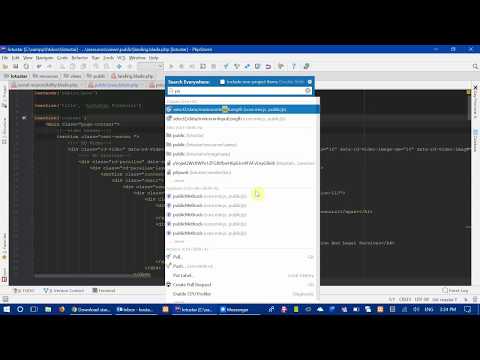 Code without a mouse. Phpstorm IDE keyboard shortcuts for windows.