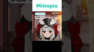 【Miitopia／ミートピア】hololive　ホロライブ　沙花叉クロヱ　Sakamata Chloe　メイキング　#shorts