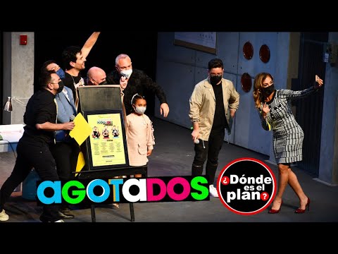 Alan Estrada, Chumel Torres, Alex Fernández, Paola Gómez - 100 Representaciones de AGOTADOS-