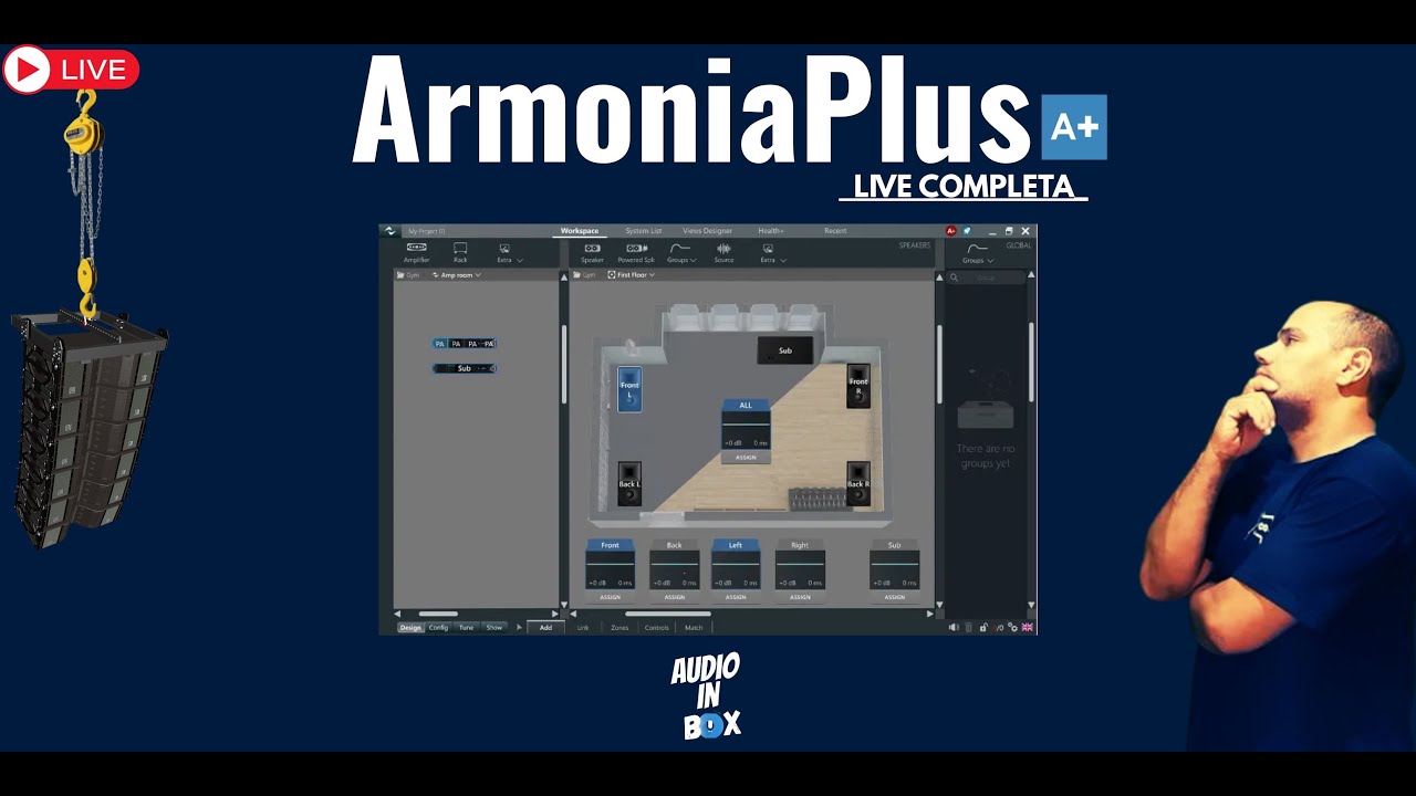 LIVE * ArmoniaPlus - Passo a passo