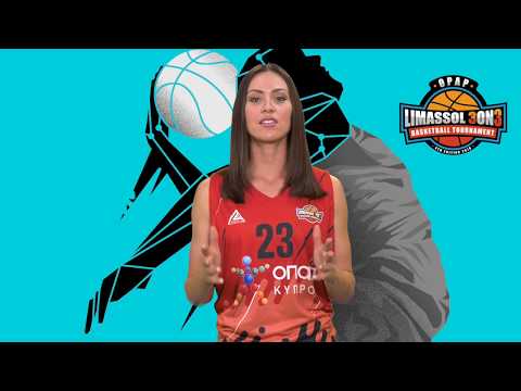 The host of the OPAP Limassol 3x3 Challenger 2018 Theodora Panteli