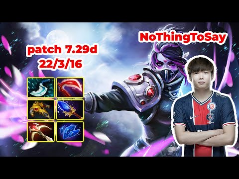 Nothingtosay Templar Assassin Mid - DOTA 2 7.29d - MMR rank - Dota2 Gameplay [Learn To PRO dota2]