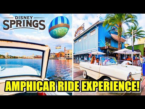 Thumbnail for Disney Springs AMPHICAR Full POV Ride Experience - The Boathouse Orlando by Amphicar