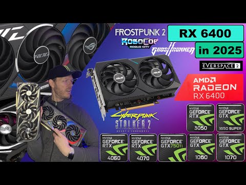 Radeon RX 6400  | Alte Grafikkarten in 2025 PART 6