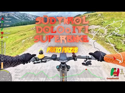 Südtirol Dolomiti Superbike 2025 – Prato Piazza tra montagne e mucche al pascolo 🏔️🚵‍♂️🐄