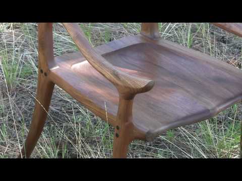 Building a Maloof Inspired Low-back Chair