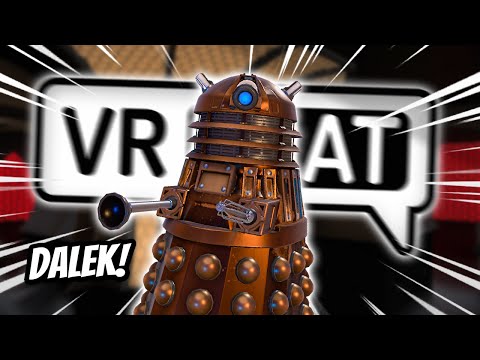 THE DALEKS EXTERMINATE EVERYONE IN VRCHAT! FT. @ZeCyberChimp  | Funny VRChat Moments