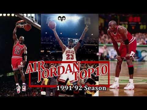Michael Jordan Top 10 ~1991'92 Season