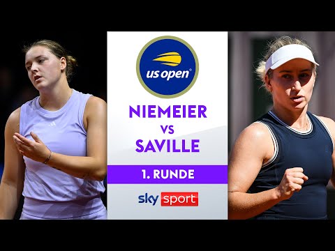 Niemeier 🇩🇪 - Saville 🇦🇺 - 1. Runde | US Open 2025 | Highlights - Sky Sport Tennis