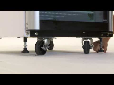 SKOPE How To: Installation - Sign panel, shelving, feet & power cord assembly