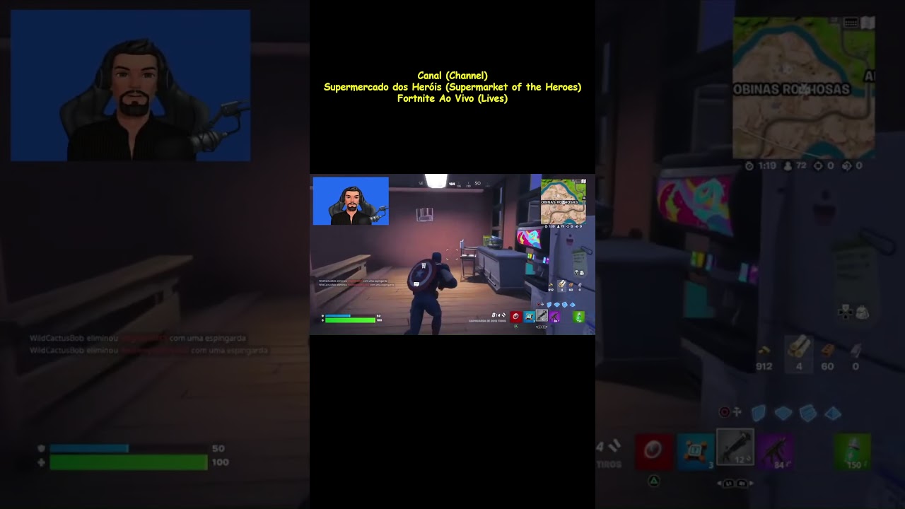 Fortnite 62 - Lives do Canal Supermercado dos Heróis - No Hype do Fortnite: Acerto de Contas - 4.03