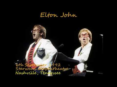 Elton John - Live In Nashville 6th September 1992 - The One Tour.