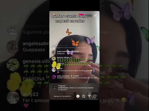 IAMFERV CUENTA CÓMO EMPEZÓ EN REDES - LIVE INSTAGRAM