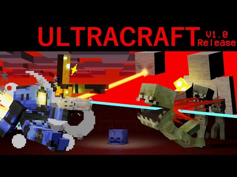 ULTRAKILL recreated in Minecraft - ULTRACRAFT Version 1.0 Release Trailer