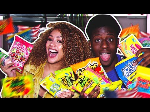 BRITISH Kids Try AMERICAN Candy & Snacks ft AMELIA MONÉT & LEONIE GEORGIOU