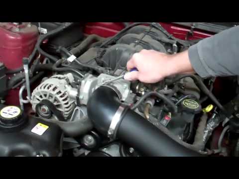 JLT Cold Air Intake install 2005-09 Mustang V6 Series 2 CAI2-FMV6-0509