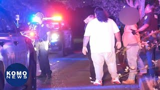 One dead, six injured at a large fight outside Seattle