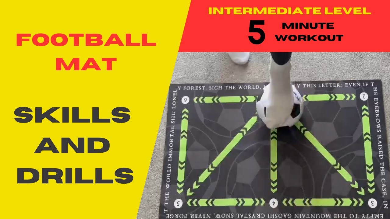 Elevate Your FOOTBALL Skills with Mat Drills for Intermediate Players!