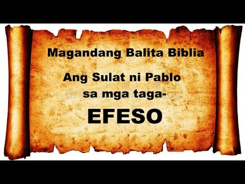 EFESO 1-6 : Audio & Text Bible (Tagalog) Dramatized #bible #salitangdiyos #audiobible